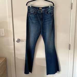 MOTHER Denim Weekender Fray in Bazaar Adventures